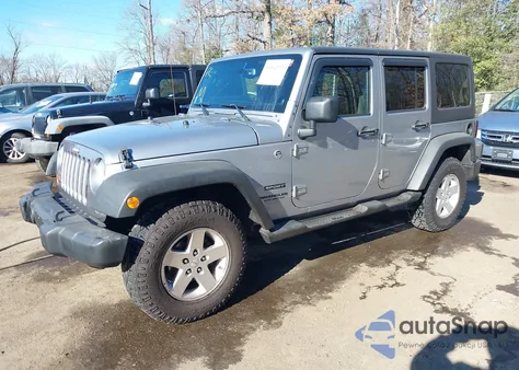 2013 Jeep Wrangler Unlimited Sport from USA, damaged, VIN 1C4BJWDG6DL625457
